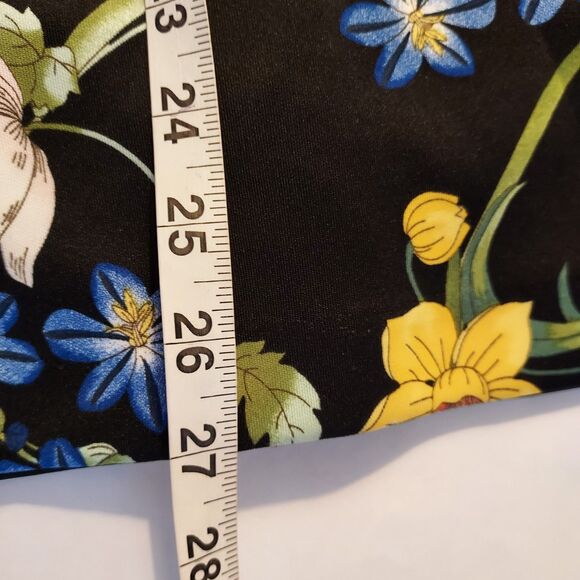 7th Avenue New York Co Women's Skirt Black Floral Size 12 Stretch Straight NWT - Picture 12 of 12